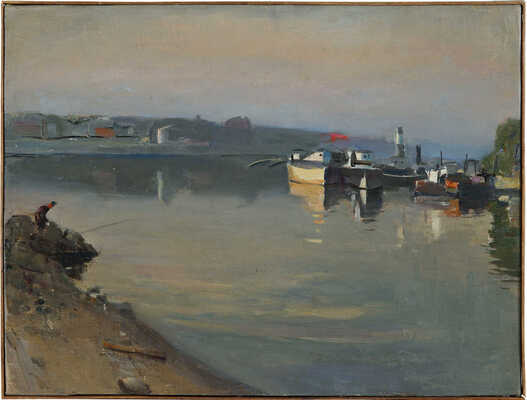 Евстигнеев Иван Васильевич. Будапешт. Пристань 